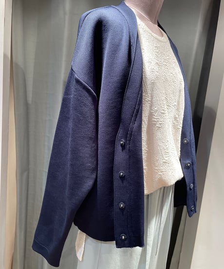 FLORENT / 2211F07013 /　POLYESTER KNIT CARDIGAN