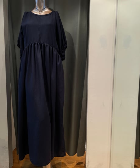 FLORENT/2502F05001/ボリュームスリーブロングドレス