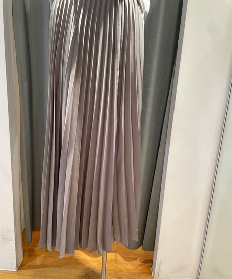 FLORENT / 2302F03002 / PLEATED LONG SKIRT