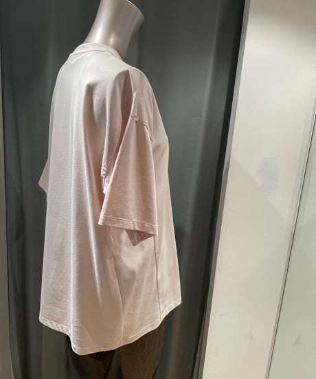 08sircus / S25SS-CS06 /Organic cotton cross jersey over tee(unisex)
