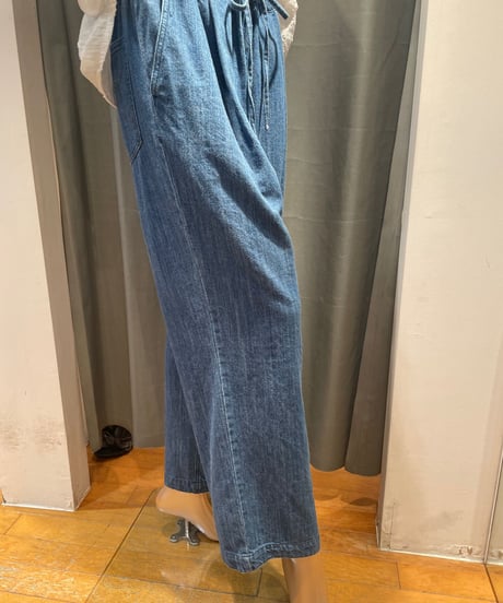 FLORENT /2302F04004 / DENIM WIDE PANTS