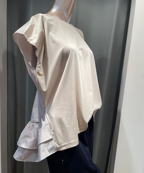 TORRAZZO DONNA / 6223-573 / Back Frill  Top