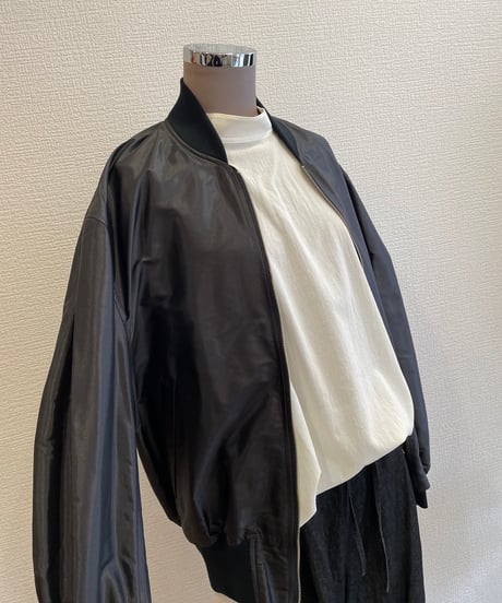 SCYE / 1126-61016 / Silk Nylon Parachute cloth Bomber Jacket/