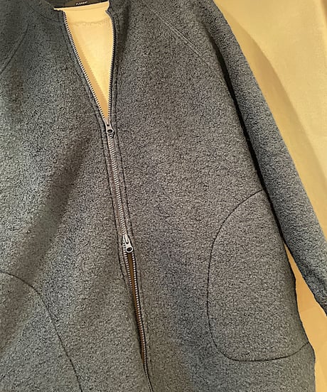 FLORENT / 2208F06016 / ZIP UP LONG BLOUSON