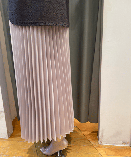 FLORENT / 2311F03005 / ストレッチプリーツスカート