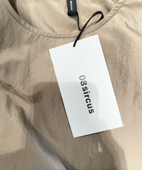 08Sircus / S25SS-SH01 /コットンナイロンタフタオーバーサイズプルオーバー/(Unisex)