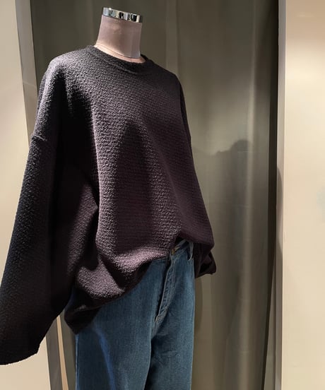 FLORENT/2411F06116/ ジャージクルーネックトップス