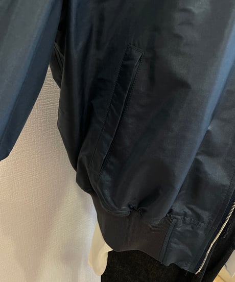 SCYE / 1126-61016 / Silk Nylon Parachute cloth Bomber Jacket/