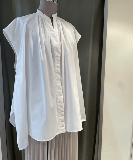FLORENT/ 2405F01001 /スキッパーシャツ