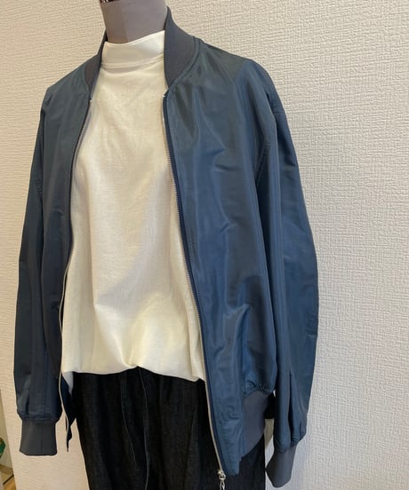 SCYE / 1126-61016 / Silk Nylon Parachute cloth Bomber Jacket/