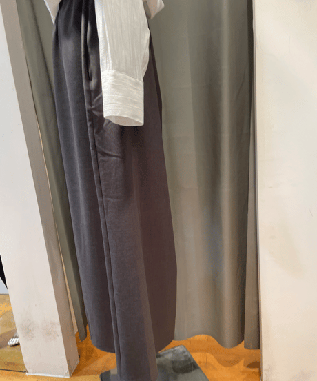 FLORENT / 2308F03001 / OZAWA TWILL VERNO LONG SKIRT