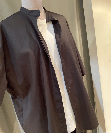 FLORENT/2405F01002 / バンドカラーシャツ