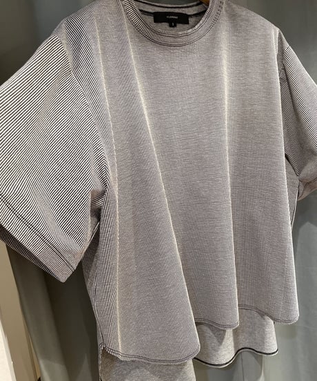FLORENT / 2302F06016 / STRIPE CREW NECK TOPS