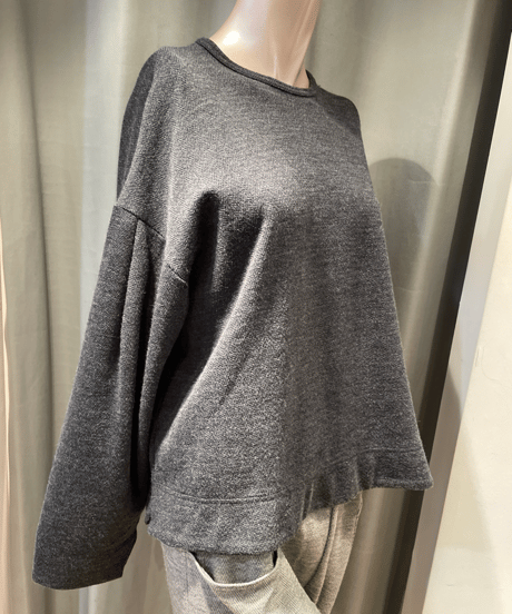 FLORENT / 2308F06006 / HERRINGBONE JERSEY TOP