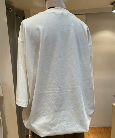08sircus /  S22ss-cs06 / shrieked hi-gauge jersey over size tee