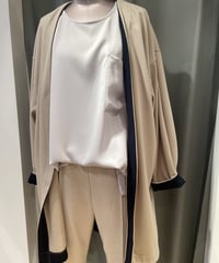 FLORENT /2111F06017 /コットンミラノポンチカーディガンジャケット  ¥28,600