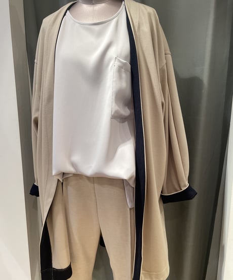 FLORENT /2111F06017 /コットンミラノポンチカーディガンジャケット  ¥28,600