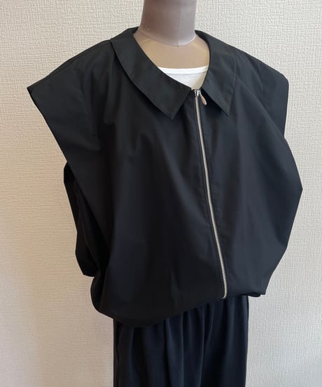 Audrey and John Wad /L6123/ハーフスリーブzipシャツ
