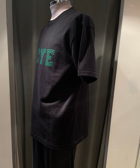 SCYE BASICS /5725-21701/コットンジャージーカレッジ T-シャツ(unisex)