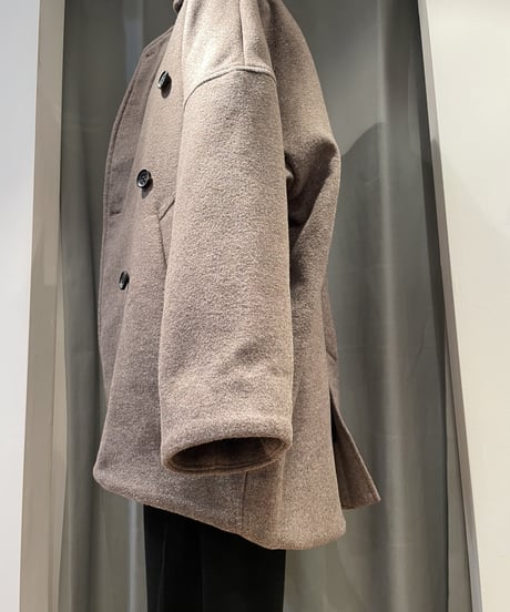 FLORENT / 2208F02005 / RECYCLED WOOL SHORT COAT