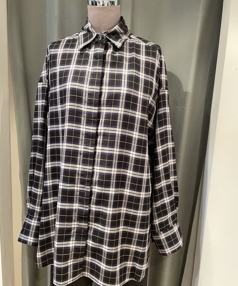 フローレント FLORENTレギュラーカラーチェックシャツ