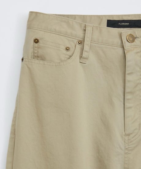 FLORENT/2505F04003/オーガニックコットンチノパンツ