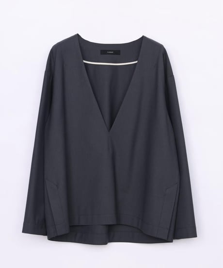 FLORENT / 2308F01005 / VNECK PULLOVER BLOUSE