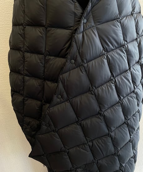 08sircus × TAION  / down stole / S25AW-AC01/ Black color