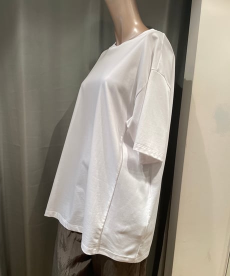 08sircus / S25SS-CS06 /Organic cotton cross jersey over tee(unisex)