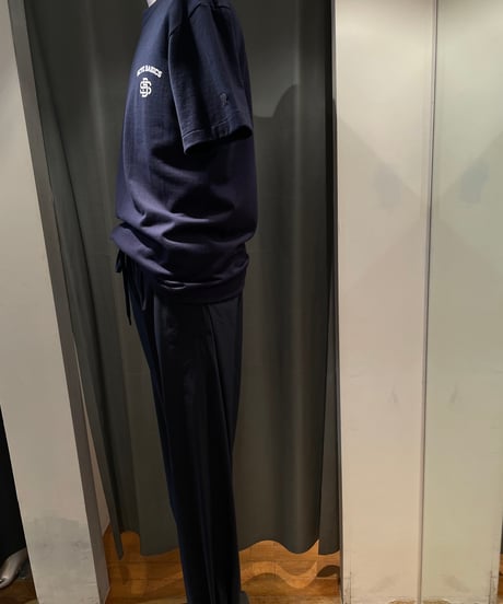 SCYE BASICS /5725-21701/コットンジャージーモノグラムロゴT-シャツ(unisex)
