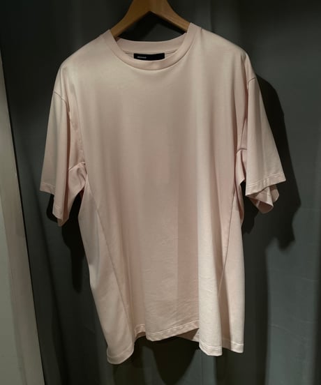 08sircus / S25SS-CS06 /Organic cotton cross jersey over tee(unisex)