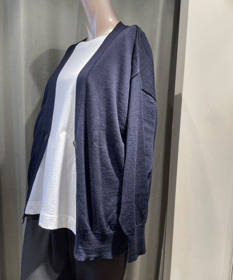 FLORENT / "2023 fall" / 2305F07001 / Super 140'S one button cardigan