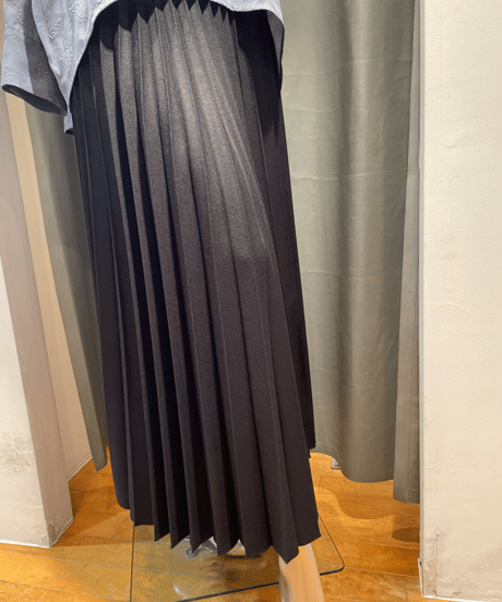 FLORENT /2305F03001 /PLEATED LONG SKIRT