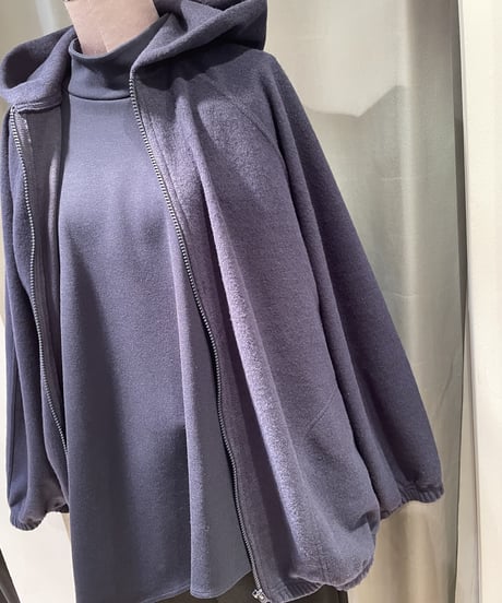 FLORENT  / 2208F06013 /  hairy zip hoody