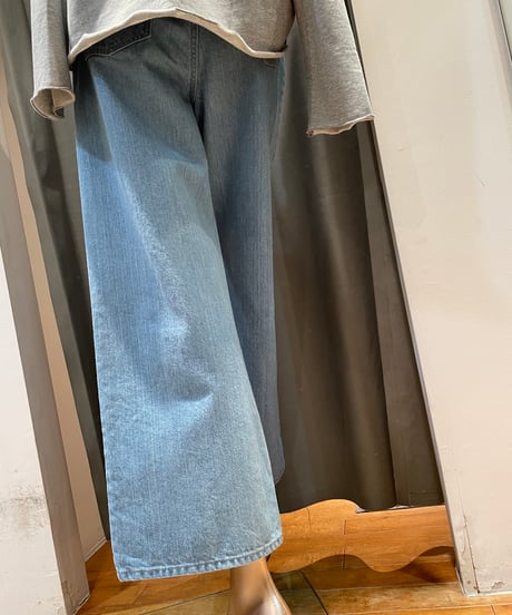 FLORENT/2411F04102/110ozコットンデニムパンツ