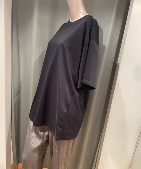 08sircus / S25SS-CS06 /Organic cotton cross jersey over tee(unisex)