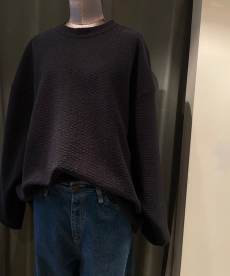 FLORENT/2411F06116/ ジャージクルーネックトップス
