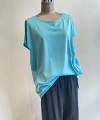 Audrey and John Wad / L6916 /スーピマコットントリミングTシャツ