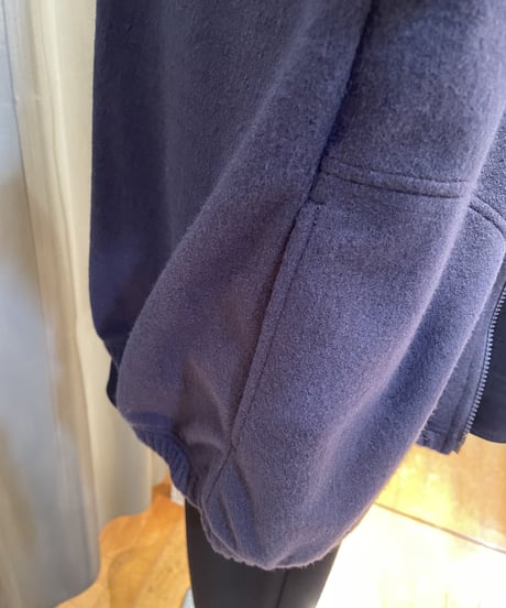 FLORENT  / 2208F06013 /  hairy zip hoody