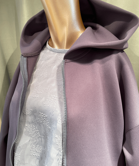 FLORENT / 2305F06015 /ZIP UP HOODIE