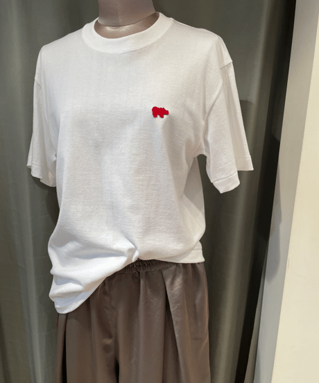 SCYE /5724-21700 /ロゴ エンブロイダリー Tシャツ(ユニセックスモデル)