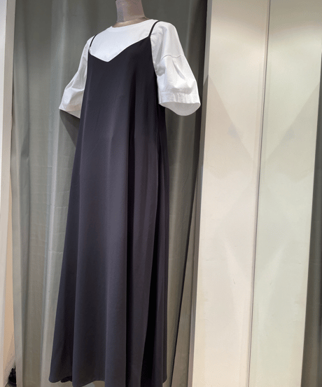 FLORENT / 2402F05007 /ロングキャミドレス