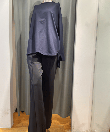 FLORENT / "2023 fall " / 2305F06005 / JERSEY WIDE-LEG PANTS