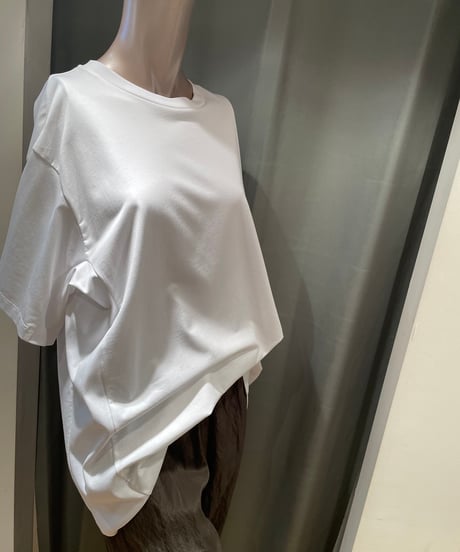 08sircus / S25SS-CS06 /Organic cotton cross jersey over tee(unisex)