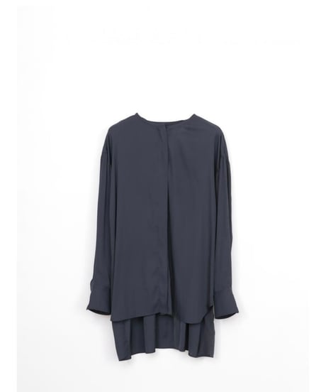 FLORENT /2024 SPRING /  2311F01003/ ノーカラーシャンブレーブラウス