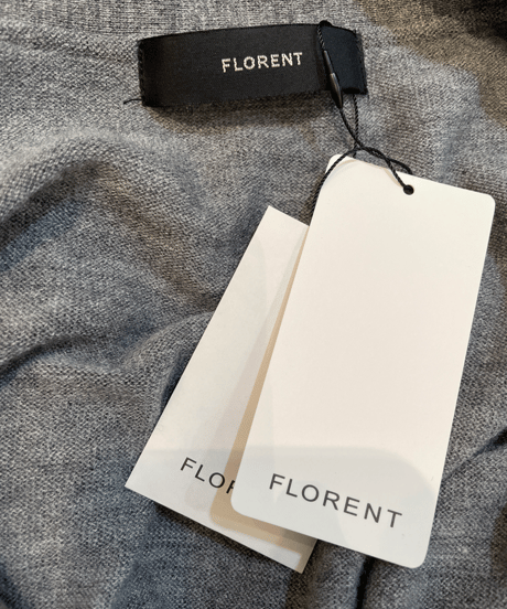 FLORENT / "2023 fall" / 2305F07001 / Super 140'S one button cardigan