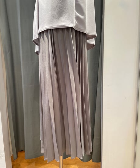 FLORENT / 2302F03002 / PLEATED LONG SKIRT