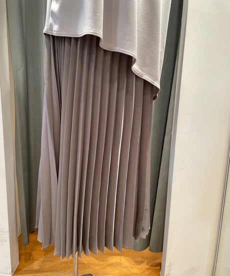 FLORENT / 2302F03002 / PLEATED LONG SKIRT