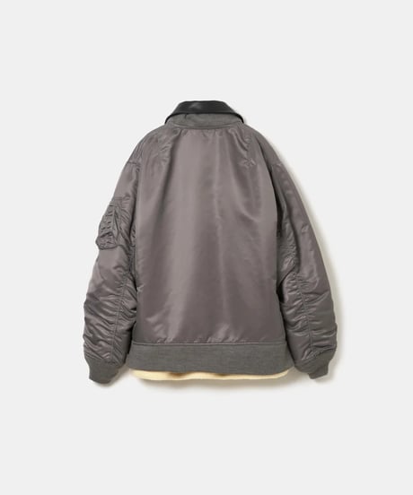 08sircus / S25AW-OT01 / MA-1 reversible×Boa
