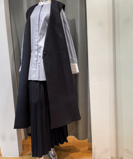 FLORENT / "2023 fall" / 2305F08003 / KERSEY LONG GILET